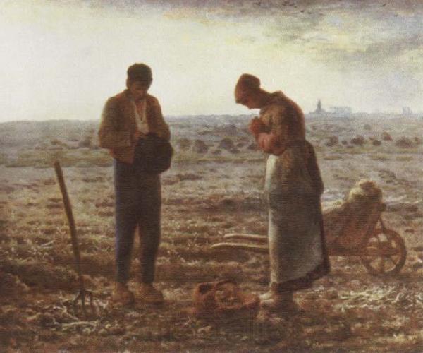 Jean Francois Millet l angelus Spain oil painting art